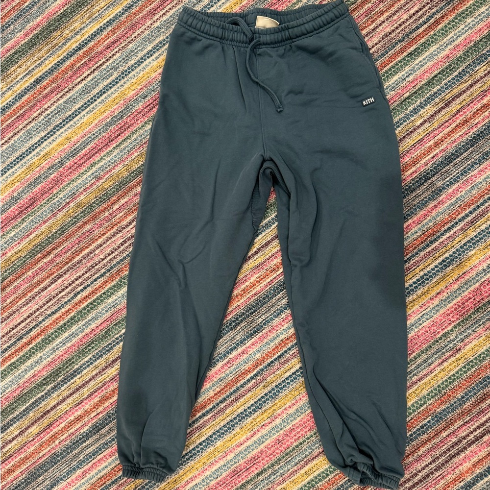 Kith Kids Sweatpants in Dark Teal